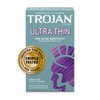 Trojan Ultra Thin Premium Lubricated Condoms - 12 Count