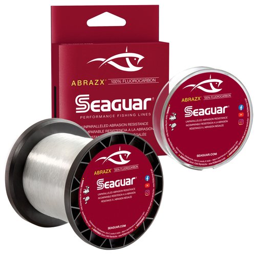 Seaguar AbrazX 100% Fluorocarbon Fishing Line 4lbs, 200yds Break Strength/Length - 04AX200
