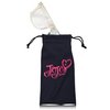 Jojo Siwa Blue Light Blocking Glasses with Pouch Juniors Computer Glasses for Women Eyewear Screen Protection (Sparkle Pink)