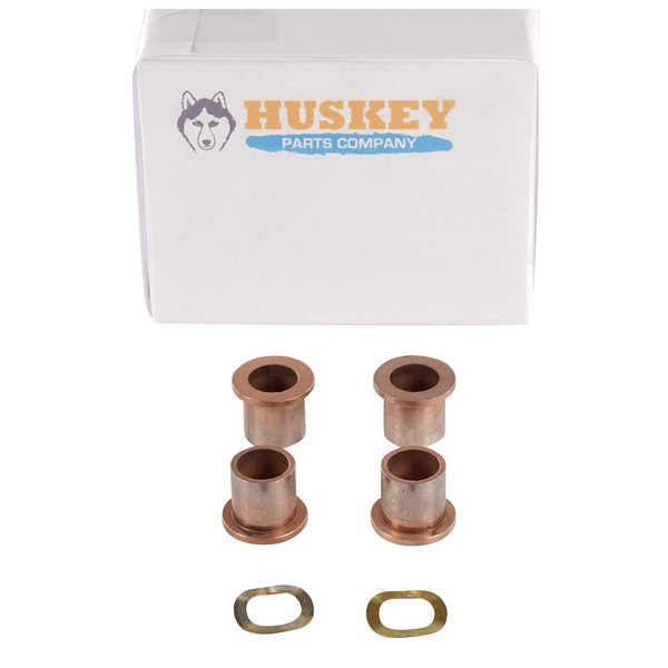 Huskey Parts Company King Pin Steering Knuckle Bushing Kit for 2004-Up Club Car Precedent Gas Electric Golf Cart 102288201, 102288401