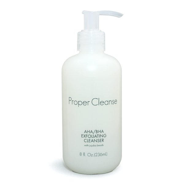KarmaCeuticles Proper Cleanse AHA/BHA Exfoliating Cleanser with Jojoba Oil 8 oz