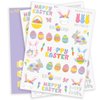 xo, Fetti Easter Party Supplies Temporary Tattoos - 48 Glitter Styles | Easter Bunny Decorations, Easter Basket, Easter Eggs Activity, Spring