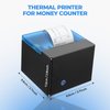 MUNBYN Thermal Printer for Mixed Denomination Money Counter Machine, Connect and Use