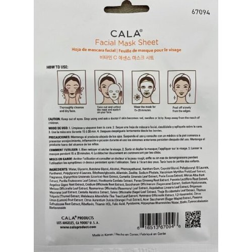 CALA Vitamin C COLLAGEN ESSENCE MASK 1 SHEET