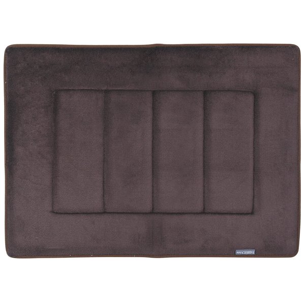 FABBRICA HOME Ultra-Soft High Density Memory Foam Bath Mat (1, Coffee Brown)