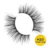 Lashes False Eyelashes Soft Faux Mink False Lashes 14MM False Lashes Chiref Fluffy Curly False Eyelashes 3D 7 Pairs K23-Charming