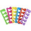 48pcs Sponge Toe Separators Pedicure Set for Nail Polish- Premium Nail Art Painting and Polishing Tool Kit, 6 Funy Color