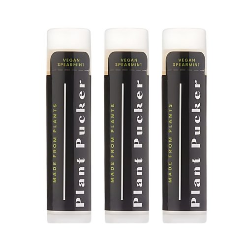 Plant Pucker Vegan Lip Balm (3-Pack) (Spearmint)