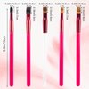 PAGOW 5Pcs MultiFunction Eyebrow Brush 4D Brow Brush Professional Stroke Concealer Contour Square Three-dimensional Makeup Stamp Angled Hairline Brush Valentines Birthday Christmas Costume Women Girls