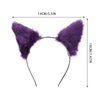 Cat Ears Headband for Women: Fox Ears Headband Cosplay Costumes for Girls - Faux Fur Animal Ears Hair Hoops for Cosplay Party - Cute Animal Hair Accessories