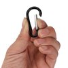 SAMLOO 30pcs Mini Aluminum Carabiner Spring Clip 2" Snap Hook Keychain for Outdoor Camping Hiking Fishing Traveling Backpack Bottle