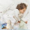 Sawnfay Baptism Gifts for Boys, Baptism Gifts and Newborn Baby, Christening Gifts Set, 7" Praying Lamb Plush Toy and Bedtime Blessing Board Book in Keepsake Gift Box, Ideal Easter Gifts for Kids