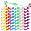 Hungdao 48 Pcs Slingshot Chickens Finger Slingshot Toys Rubber Flying Chicken Funny Gifts for Kids Adults Party Favors Carnival Christmas Birthday Goodie Bag Stuffers Novelty Gag Gifts