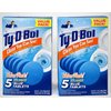Ty D BOL Toilet Cleaning Tablets with Continuous Blue Spruce Scent keeps Toilets Smelling fresh and clean 10 tabs (2-5 Count Packs) (Blue Spruce)