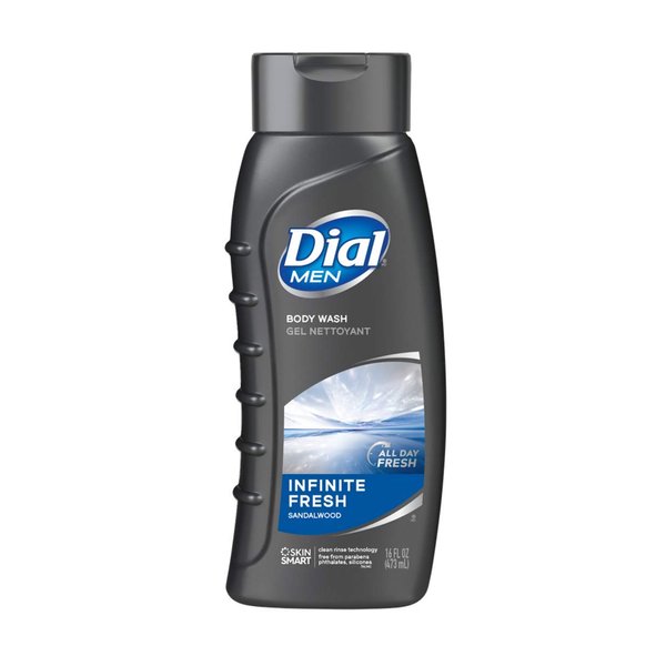Dial Men Body Wash Infinite, fresh, 16 Ounce