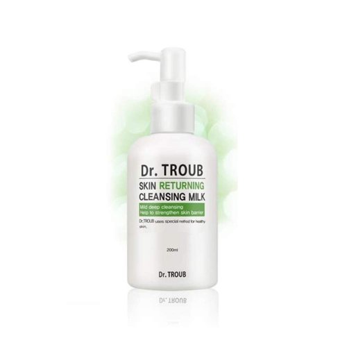 Sidmool Dr. Troub Skin Returning Cleansing Milk Mild Deep 6.7oz K-beauty