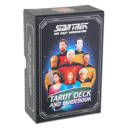 Paramount Star Trek Tarot Card Gift Set - Bundle with Star Trek: The Next Generation Tarot Deck and Guidebook Plus More | Star Trek Gifts for Women, Men