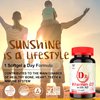 Vitamin D3 K2 Vegan Vitamin D3 10000IU + Vitamin K2(100mcg VitaMK7) from Chickpea - Supports Bone, Muscle, Immune &Teeth Health,Easy to Swallow, Vitamin D & K Complex Plant Based, Non-GMO120 Softgel