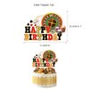Casino Theme Birthday Party Supplies Las Vegas Theme Party Decorations Kit Poker Happy Birthday Banner Cupcake Toppers Balloons for Boys and Girls
