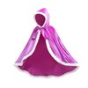 Familycrazy Princess Dress up Clothes for Little Girl, Light up Princess Dresses Princess Cape with Toys for 3-12 Girls