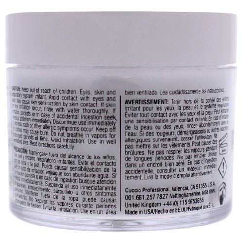 Cuccio Colour Powder Nail Polish - Lacquer For Manicures And Pedicures - Highly Pigmented Powder That Is Finely Milled - Durable Finish With A Flawless Rich Color - Easy To Apply - Clear - 1.6 Oz