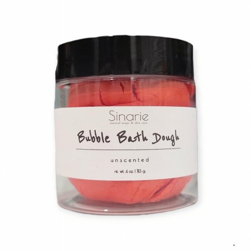Bubble Bath | Bubble Bath Dough | Bath Melts | Bath Dough | Bubble Bath Colors | Sensitive Skin | Fun for Kids | Bubble Bath Fun | Soap Dough (Orange, Red, 4 oz.)