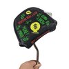 Foretra Putt for Dough - Money Maker Black Golf Putter Headcover Quality PU Leather Magnetic Closure for Mallet Style Putters