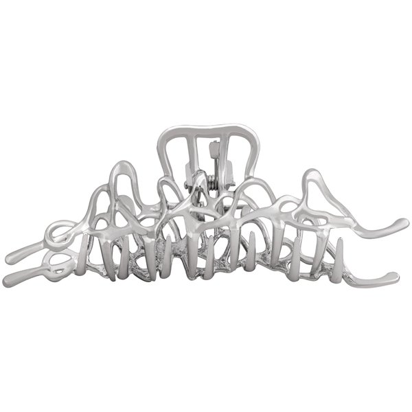 HAQUIL Metal Wave Hair Clip, Wavy Hair Claw Clips, Hairclips For Women and Girls Hair Clamps Gift Headwear Accessories