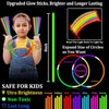 120 Glow Sticks Bulk New Years Eve Party Supplies Glow In The Dark Party Favors Glow Stick Necklaces Bracelets with Connectors 8" Glowsticks Light Up Toys Party Pack for New Years Birthday Decorations