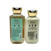 Bath & Body Works POPPY Shower Gel & Body Lotion - 2pc bundle with a Blue Bow for Holidays & Gifts