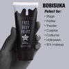 BOBISUKA Grey Face Paint, Oil-based Face Painting Kit for Grayscale Makeup, Cream Body Paint for Skull, Clown, Vampire Halloween Cosplay, Costume, Party, Stage, Theater, SFX Special Effect Makeup