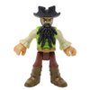 Imaginext Replacement Part for Fisher-Price Pirate-Ship Playset DRY15 and Blackbeard's Lair DHH62 - Replacement Blackbeard Pirate Posable Figure