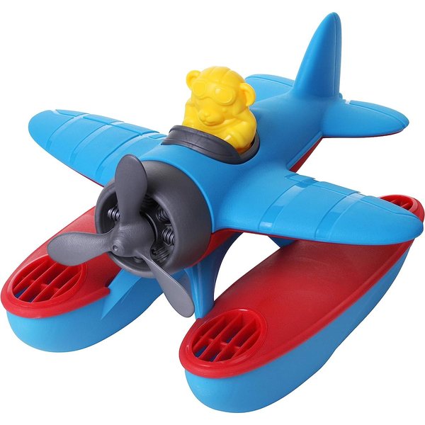 Toddler Bath Toy Floating Seaplane Imaginative Play Toy, Baby Bath Toy for Babies and Toddlers. Mold Free Bath Toys - Bathtub Toys for Toddlers 1-3 3-4