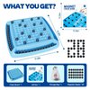 Magnetic Game Chess, Fun Family Magnet Chess Game with 28pcs Stones, Magnet Chess Board Game for Kids and Adults, Magnetic Game Gifts for Boys & Girls, 2-4 Players