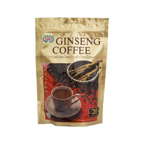 Super Instant Coffee Mixed Ginseng 400g. (20g.x20 Sachets)