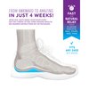 Heel That Pain Plantar Fasciitis Insoles | Heel Seats Foot Orthotic Inserts, Heel Cups for Heel Pain and Heel Spurs | Patented, Clinically Proven, 100% Guaranteed | Blue, Medium (W 6.5-10, M 5-8)