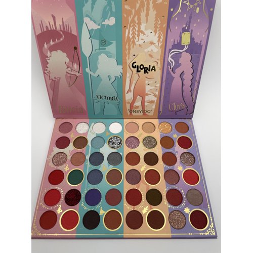 Oneyioo Felica Eyeshadow Palette, Colorful High-Pigment Shadows