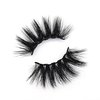 MISSLADY 6-Magnet 25mm 3D Real Mink Magnetic Eyelashes Mink Dramatic Long Wispy Fluffy Magnetic Lashes Mink (M3D-511, 25mm, 1 Pair without Eyeliner)