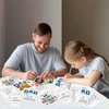 FMuimshouwo Color Your Own Father's Day Cards for Kids- 24Pcs Happy Father's Day Coloring Crafts Bulk Best Dad DIY Thankful Gift Cards Craft for Holiday Father's Day Classroom Home Fun Activities