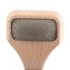 Chris Christensen Mark X Slicker Brush, Groom Like a Professinal, Stainless Steel Pins, Lightweight Beech Wood Body, Ground and Polished Tips, Tiny