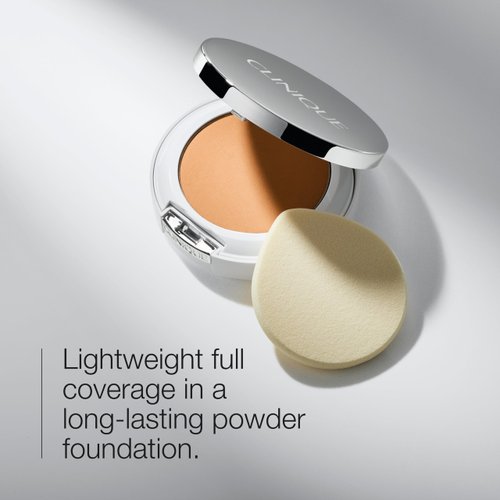 Clinique Beyond Perfecting Powder Lightweight Full Coverage Foundation + Concealer For Dry Combination to Oily Skin Types, Dune, 1 Ounce