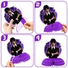 Wednesday New Addams Party Decorations, 7Pcs Honeycomb Centerpieces for Wednesday Birthday Party Supplies, Double Sided Table Decorations Centerpieces Party Favors