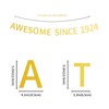 Awesome Since 1924 Banner Pre-strung Happy 100th Birthday Banner Gold Glittery 100 One Hundred Years Old Birthday Party Decorations for Men Women