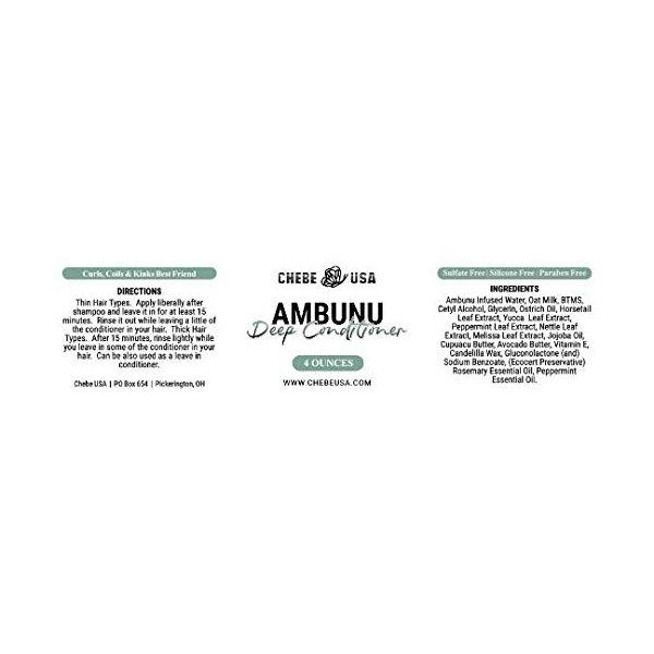 Uhuru Naturals Ambunu Deep Conditioner (4 oz)