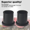 Front Wheel Bearing Bushing Kit 741-0990B 741-0516B 736-04228A 714-0162 for Cub Cadet Troy-Bilt MTD LT1042 LT1045 LT1046 LT1050 SLT1550 SLT1554 Mower, Replaces 741-0516A 941-0516 741-0990A 741-0516