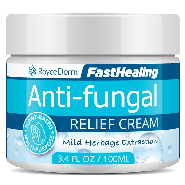 Roycederm Antifungal Cream, Athletes Foot Treatment Cream, Jock Itch Cream, Antifungal Treatment for Athletes Foot, Eczema, Psoriasis, Jock Itch, Anti Itch, Rash, Ringworm Treatment for Humans