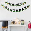 Tractor Happy Birthday Bunting Banner, Tractor Themed Birthday Party Supplies for Baby Shower Party, Birthday Party Decoration,Green