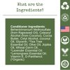 /liv/ Nature Conditioner Bar | Light Conditioning | Clarifying and Growth | Lemongrass, Lavender, Tea Tree Oil | Travel Essential | USA 1-pk