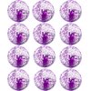 Inflatable Beach Balls Bulk 16" Glitters Pool Toys Balls for Pool, Beach, Halloween Pool Party - Swimming Pool Game Water Beach Toys Kid Party Favor Halloween Decorations Blow Up Beach Ball (12 Pack)