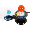 Sun Earth Moon Orbital Model, Solar System Sun Earth Moon Orbital Planetarium 3D Model Rotating Model Science Educational Kits, Solar System Science Kit for Astronomy Cognition Teaching